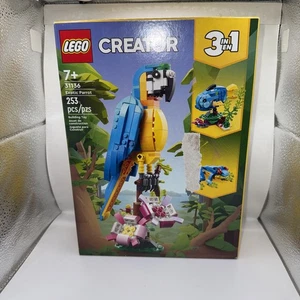 LEGO Creator 3in1 Exotischer Papagei Fri Fisch (31136) NEU VERSIEGELT - KOSTENLOSER VERSAND! - Bild 1 von 6