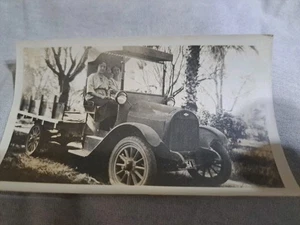 Automobile 1920 Chevrolet Truck Transportation Black & White Photo Two Women - Picture 1 of 8