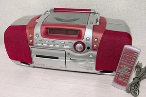 KENWOOD MDX-F3 MD personal stereo system MD CD tape radio cassette player Japan - Picture 1 of 12