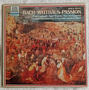 Bach - Matthew Passion -Harnoncourt - Esswood-1983- Telefunken DAW-6.41136AQ -NM - Picture 1 of 4