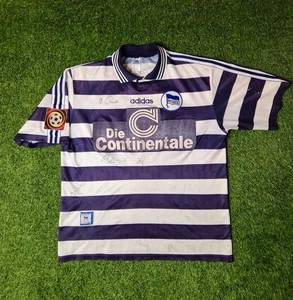 Hertha BSC - Trikot - 1997/1998 - Heim - Dardai - Unterschriften - XL - Bild 1 von 20