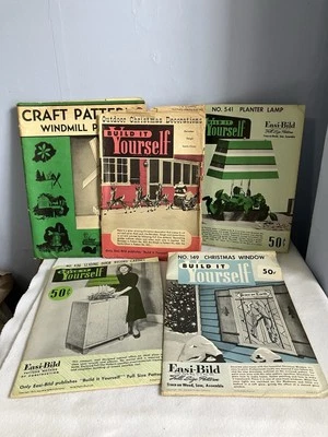 Gran Lote de Patrones Artesanales de Madera Easi-Bild, Navidad, Maceta, Gabinete, Molinos de Viento Foto 1 de 4