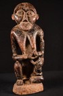 22303 A Primitive Large African Bulu Affe Statue Cameroon