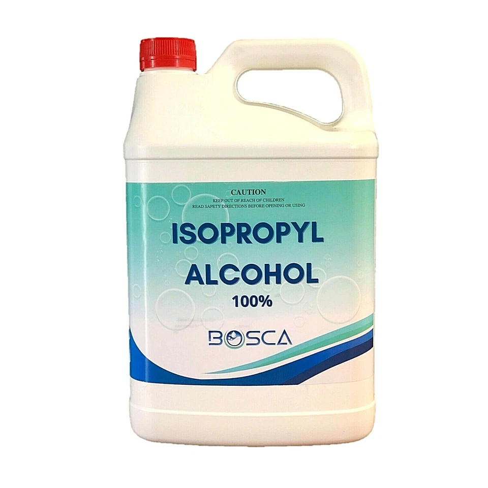 100 Isopropyl Alcohol Isopropanol IPA Rubbing Oh 5l AU Stock Fast Postage