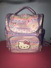 Vhtf Sanrio Hello Kitty Backpack Purse/ Bag With Butterflies Design