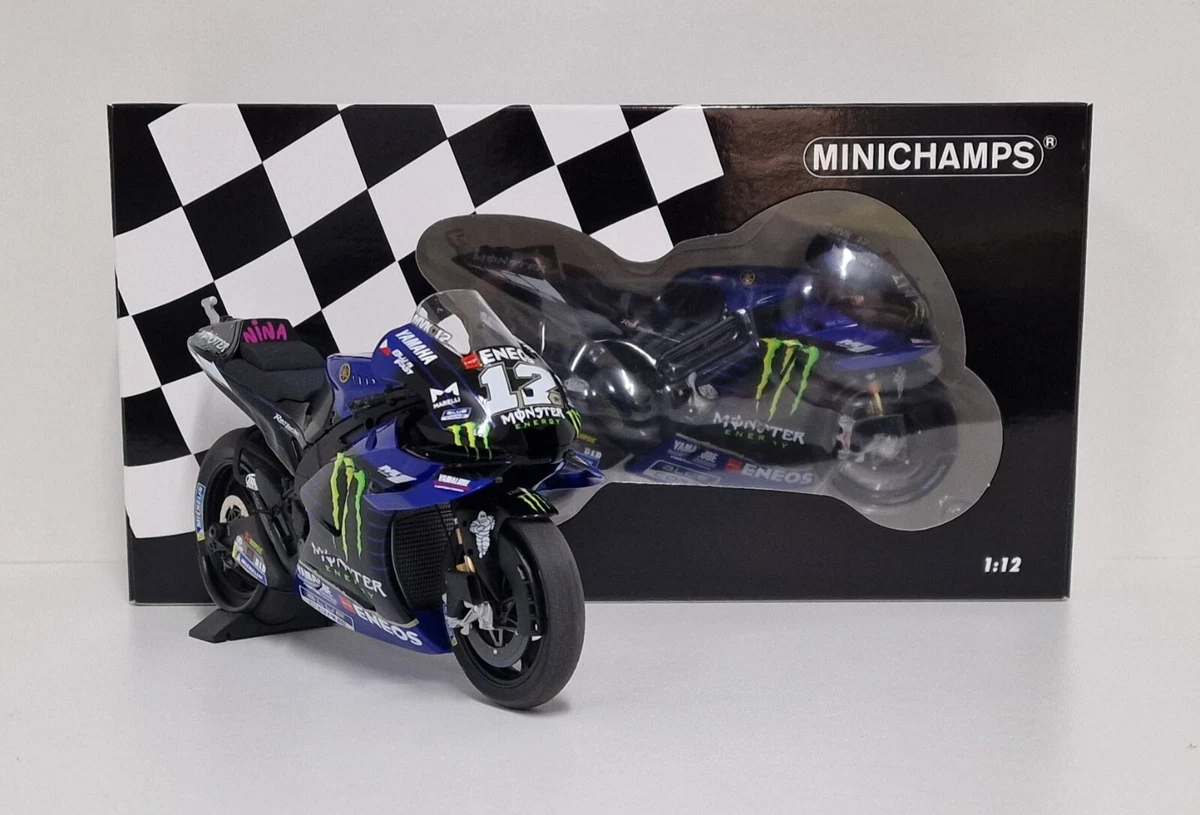 Buy Yamaha YZR-M1 No 12 M Vinales GP Moto 2021 1/12 - 122213012