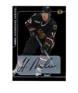 Josef Marha 2000-01 Be A Player Signature Series AUTO Card # 194 - Picture 1 of 2