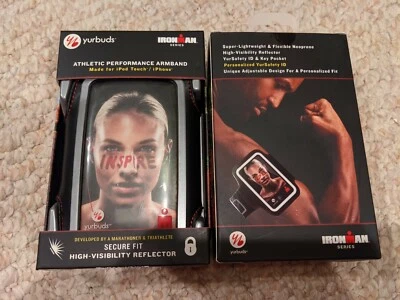 2pk Yurbuds IronMan Series Athletic Armband, Black - Image 1 of 2