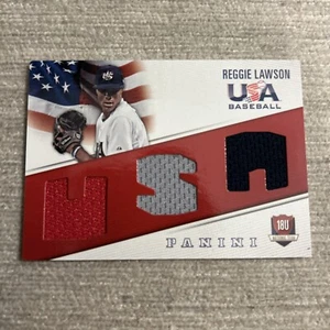 Reggie Lawson Panini USA Baseball Relic 2015 /99 12 - Picture 1 of 2