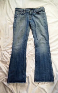 Citizens of Humanity Ingrid Whisker Faded Low Waist Flare Jeans Size 30 - Picture 1 of 12