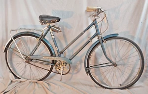 1966 Raleigh Sports Cruiser Bike Small 54cm 3 SPD Internal Hub Steel USA Shipper - Picture 1 of 12