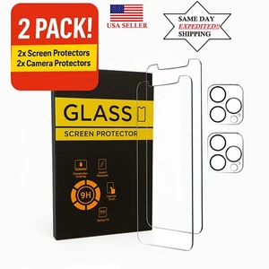 2-pak ochraniacz na kamerę i ekran - WSZYSTKIE iPhone 16, 15, Pro, Pro Max TemperedGlass - Zdjęcie 1 z 4