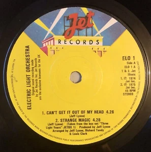 ELO Electric Light Orchestra EP 7" 45rpm UK Solid Centre EX - Picture 1 of 4