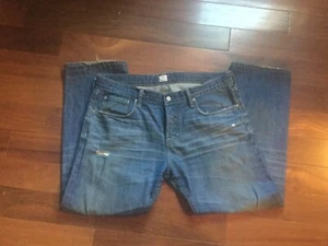 MENS AG ADRIANO GOLDSCHMIED THE PROTEGE STRAIGHT LEG AGED 49 DENIM JEANS 36 - Picture 1 of 3