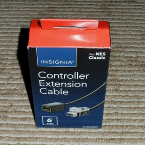 NES Classic Insignia 6 FT Controller Extension Cable! NS-GNESCEC17! New in Box! - Picture 1 of 3