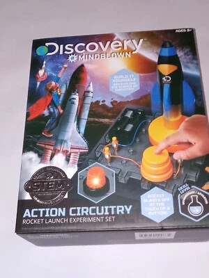 Discovery #MINDBLOWN STEM Rocket Launch Circuitry Science Kit Sealed Kids - Image 1 of 4