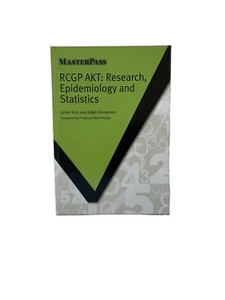 Research, Epidemiology And Statistics RCGP AKT 2014 Hick Emmerson Paperback - Picture 1 of 9