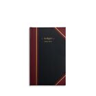 Staples Black Ledger Book 11-3/4" x 7-5/16" 217679