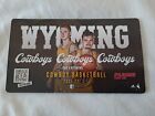 Wyoming Cowboys Basketball Refrigerator Magnet 2021 - 22 Schedule  Scan