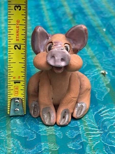 clay ceramic PIG whistle - Picture 1 of 5