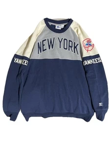 New York Yankees MLB Starter crew neck small G-III inspected 2021 - Picture 1 of 7