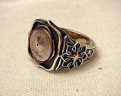 Relojes + Colores Legacy x Zildjian Talla 11 Plata de Ley con Detalles de Cobre  Foto 1 de 3