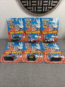Matchbox Looney Tunes Pro Racers 1993 conjunto completo de 6 coches NUEVO - Imagen 1 de 8