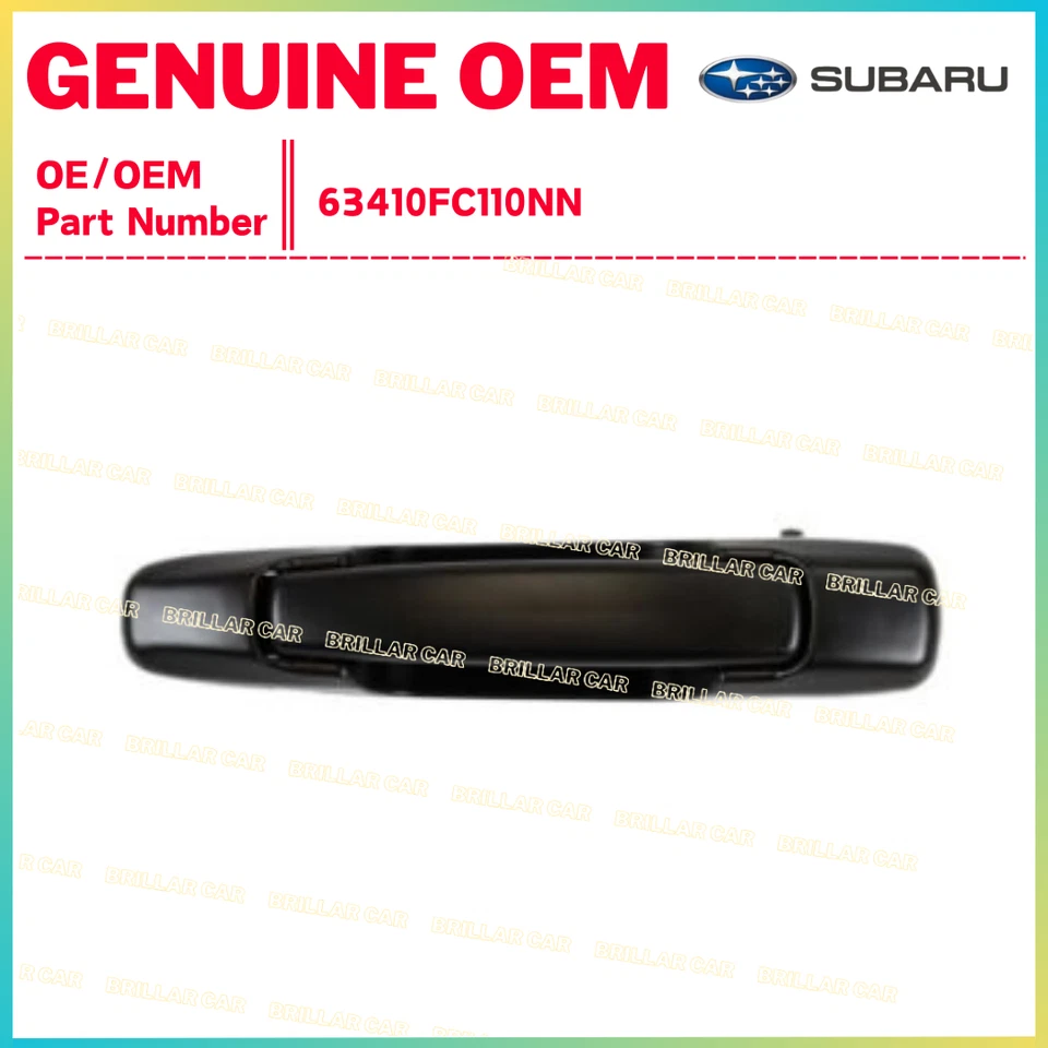 Manijas de puerta exterior lado izquierdo conductor trasero Subaru Forester 1998-2002 envío gratuito Foto 1 de 1