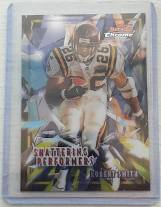 2000 Bowman Chrome Robert Smith Shattering Performers #SP10 Football Card - Picture 1 of 2