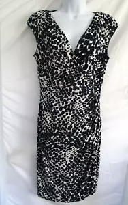 Ralph Lauren Women's 10 Dress Sleeveless Cross-V Neck Knee length Retail 134.00 - Picture 1 of 10