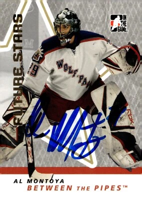 Al Montoya - Signed 2006-07 In The Game Between The Pipes Card #1 - Image 1 of 2