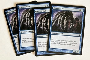 Fortress Crab (4) Innistrad NM MTG Magic the Gathering - Picture 1 of 1