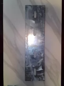 Bracket for double mailboxes Galvanized 1/8" Steel Plate . 15" x 4" Multi-Use - Picture 1 of 7