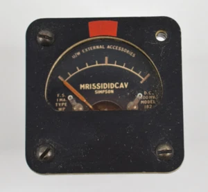 Simpson MR15SIDIDCAV U/W External Accessories Field Strength Meter FSM Gauge - Picture 1 of 4
