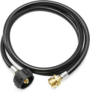 6FT Propane Adapter Hose 1Lb to 20Lb for Weber Q1200 Q1000 Gas Grill, for Qcc1/T - Picture 1 of 12