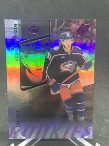 2022-23 UD SPx Rookies Colored Holofoil Kent Johnson RC /149 #113 - COLUMBUS