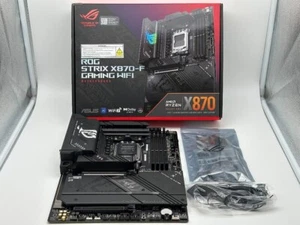 ASUS ROG STRIX X870-F GAMING WIFI AM5 AMD X870 ATX DDR5 Motherboard READ - Picture 1 of 9