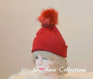 Red Pom Pom Female Hoodie - Picture 1 of 3