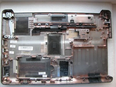 Compaq Presario CQ61 (-315SG) base plastic bottom case with all covers - Image 1 of 2