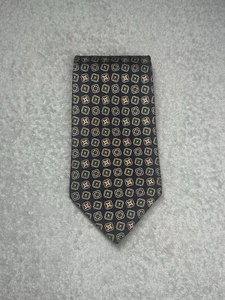 Tommy Hilfiger Neckwear Men’s Silk Tie Multicolor Geometric Squares 3.65” in - Picture 1 of 18