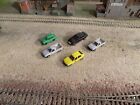 HERPA AND VARIOUS CARS,MERCEDES 500SE, OPEL CADET etc  , SCALE HO 