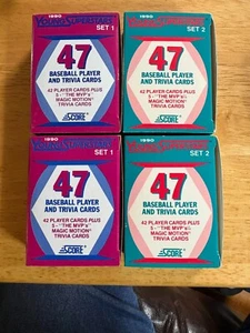 1990 SCORE Young Superstars Baseball Sets, 1 & 2 (je 2) - Bild 1 von 2