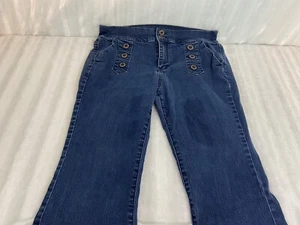 Soho Jeans NY&C Camo Sz 10 Zip Front High Waisted Pants 28in Inseam - Picture 1 of 9