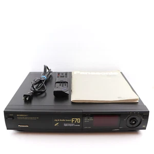 Panasonic NV-F70 HQ Hi-fi MTS Broadcast Stereo Video Cassette Recorder VCR - Picture 1 of 21