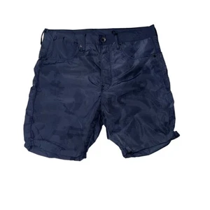 G-STAR Herren Sulphur Navy Blue A-Crotch Camo 1/2 Short UVP 60£ - Bild 1 von 3