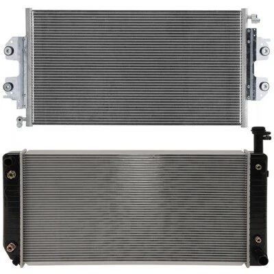 Radiator & AC Condenser Cooling For 2004-2018 Chevrolet Express 2500 3500 - Image 1 of 4
