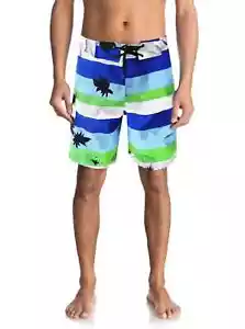 NWT MEN'S SLIM FIT QUICK DRY SUMMER BEACH SWIMWEAR SWIMMING TRUNKS BOARD SHORTS - Picture 1 of 4
