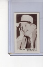 Facchinos Chocolate Wafers 1936 Cinema Stars #35 Frank McHugh NM+