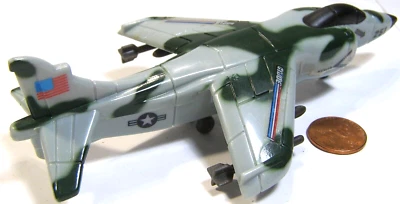 Tonka Toys G.I. Joe Mini-Figuras Harrier Jump Jet Plástico China 92' RWK Foto 1 de 3