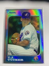 1997 Bowman Chrome Refractor T.J. Tucker RC Expos # 291